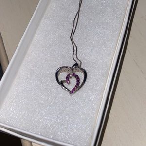 Sterling Silver Heart Necklace